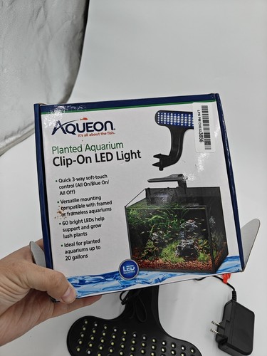 Aqueon Clip-On LED Light for planted aquariums up to 20 gallons Open Box - Picture 5 of 5