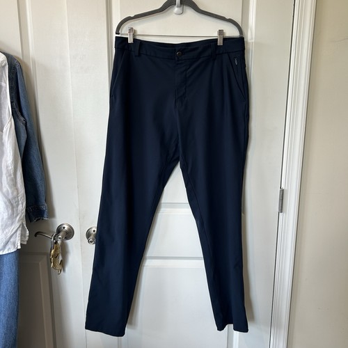 Lululemon Commission Pant Warpstreme Classic True Navy (First Release) Sz 34 - Picture 14 of 14