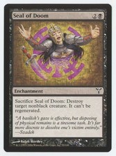 MTG Dissension Seal of Doom #53/180