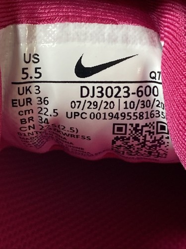 Nike Air Vapormax Plus Fireberry Pink Shoes Sneakers DJ3023-600 • Women’s 5.5 - Picture 8 of 8