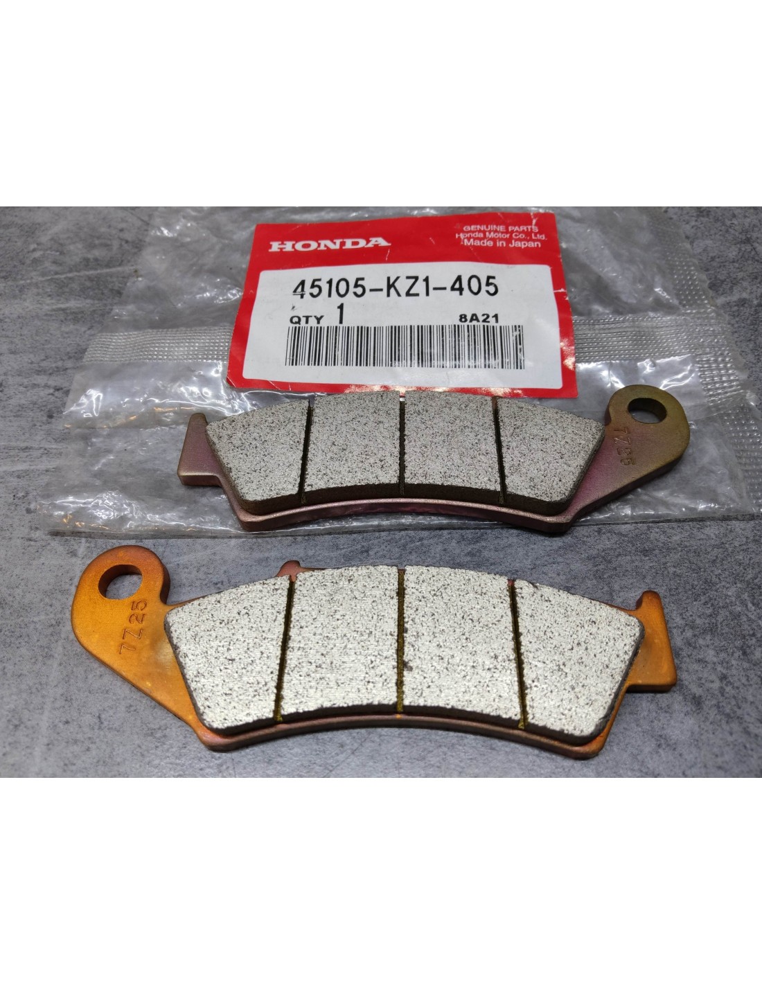 Plaquettes de frein avant pour moto Honda CR125 CR250 CR500 et XR600