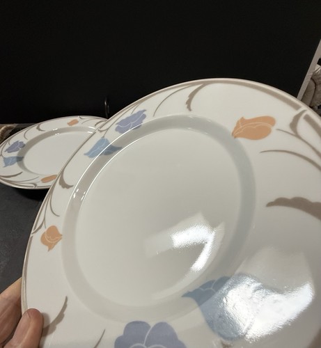 MCM Dansk 70-80s Tivoli Belles Fleurs Set 4 Floral Plates 9" N Refsgaard Japan - Bild 5 von 14