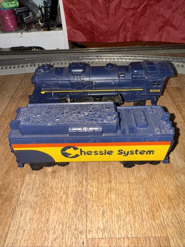 locomotore lionel o chessie system 8008 con tender avvolgibile
