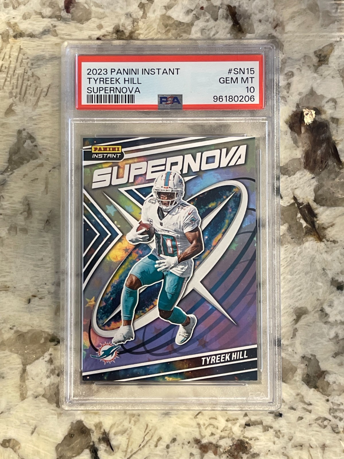 2023 Panini Instant Tyreek Hill Supernova PSA 10 *206