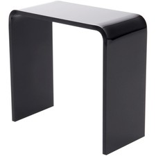 Plymor Black Acrylic Vertical Rectangular Display Riser, 3" H x 3" W x 1.5" D