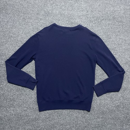 Polo Ralph Lauren Sweat Homme Petit Bleu Marine Coton Poney Preppy Rugby - Photo 10/14