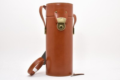 [Almost MINT] Hasselblad Hard Leather Lens Carrying Case From JAPAN