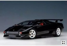 1/18 Scale Lamborghini Diablo SV-R Deep Black Autoart Model Car