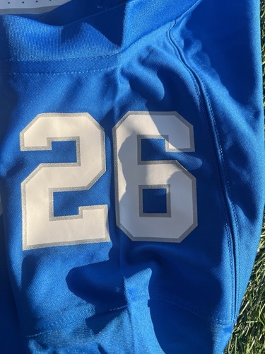 Men’s Large Jahmyr Gibbs Detroit Lions Nike NFL Game Jersey #26 - Loose Fit - Picture 10 of 16