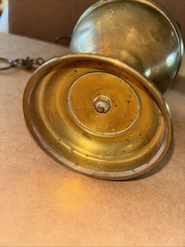 ANTIKE VINTAGE MESSING KATHOLISCHE KIRCHE ALTARKETTE RÄUCHERGEFÄSS THURIBLE Schön! XX - Bild 16 von 24