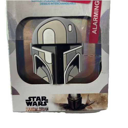 PopSockets PopGrip Phone Grip & Stand w/ Swappable Top - Mandalorian Helmet