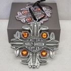 Harley Davidson 2020 Motorcycle Parts Snowflake Ornament 4" Bar And Shield