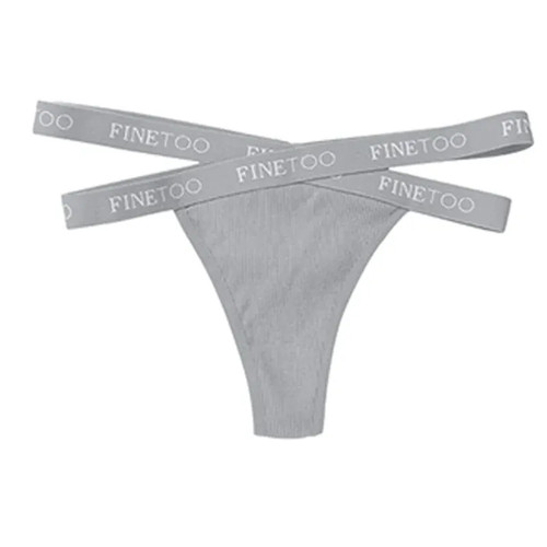 1 PIEZA FINETOO Mujeres Bragas Frontal Cruz Algodón Lencería Sexy Cintura Baja Color - Imagen 22 de 29