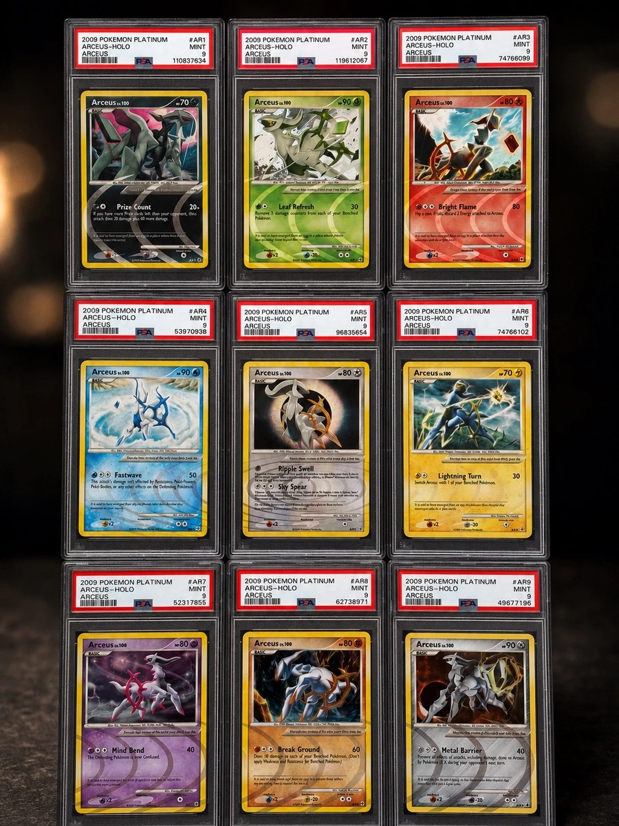 Pokémon TCG Professional Sports Authenticator (PSA) Platinum Grade