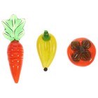 1 Set Desktop Glas Frucht Gemüsedekore Micro Landschaft Fotografie Requisiten