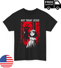 Not Today Jesus Funny Gothic Dark Art Creepy Cute Pastel Goth Tee Unisex T-Shirt