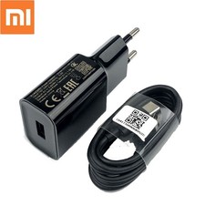 For Mi 8 SE 9 Redmi Note 7 8 Pro Adapter USB Type-C Cable Xiaomi Fast Charge
