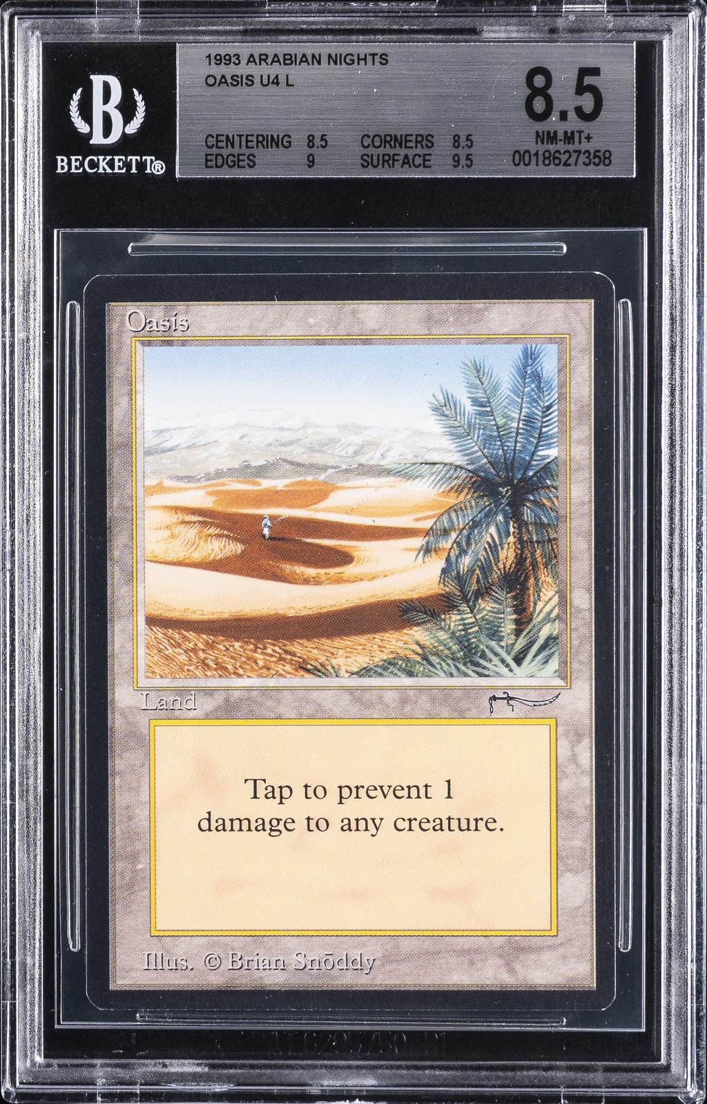 1993 ARABIAN NIGHTS OASIS U4 L BGS 8.5