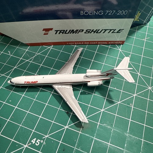 Gemini Jets Boeing 727-200 Trump Shuttle N918TS 1:400 Scale Diecast Model - Picture 2 of 6