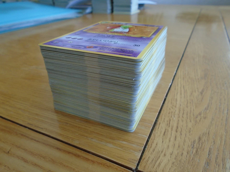 Pokemon Japanese Vintage Old Back Bulk Bundle 138 DIFFERENT + 157 DUPLICATES - Image 2 of 4