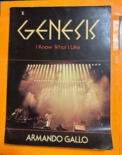 Genesis I Know What I Like Book By Armando Gallo RARE HTF OOP GC FREE SHIPPING