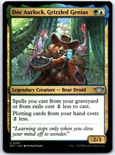 Doc Aurlock, Grizzled Genius - Outlaws of Thunder Junction OTJ - MTG - NM Magic