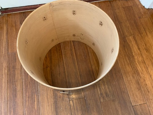 Vintage Premier Drums Parts - Royale 16" x 15" Drum Shell & Badge 1982 - Project - Picture 10 of 11