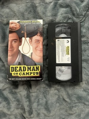 Paramount Dead Man on Campus VHS 1998 R NTSC Fullscreen blockbuster Rental