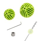 Flex Shank Installer Drill Bit Guide Tools/Cable Bumper Balls for 3/16"... 