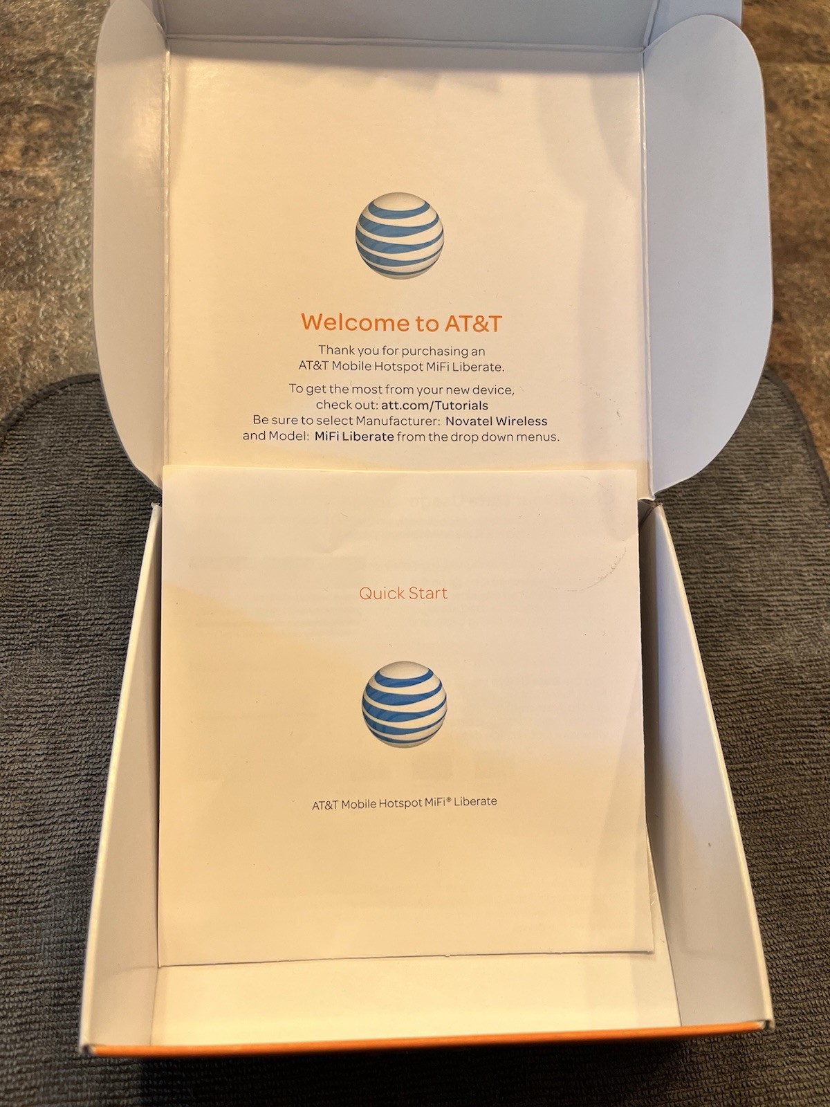 AT&T MOBILE HOTSPOT MIFI LIBERATE MIFI 5792 /MAR-352