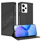 Per Redmi Note 12 Pro Custodia per telefono in pelle retrò con portafoglio multi