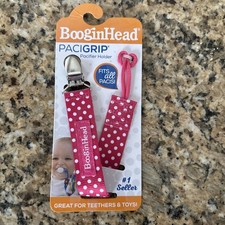 Booginhead Paci Grip Pacifier Holder Clip Keeper Baby Toddler Child Binky   