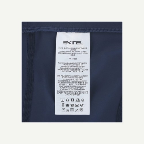 SKINS Compression Unisex Youth Navy Series 1 Leggings Size L - Picture 3 of 12