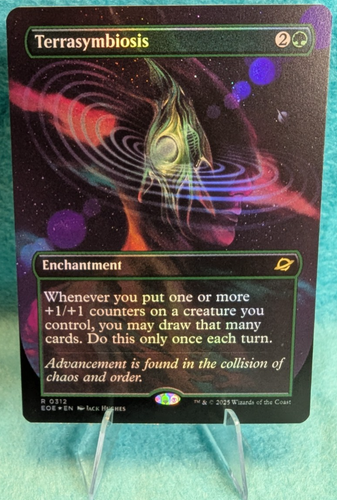 x1 Terrasymbiosis (Borderless) (Foil) Edge of Eternities - Enchantment - #312