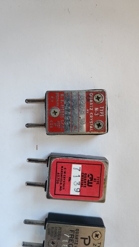 vintage ham radio crystals - Zdjęcie 2 z 5