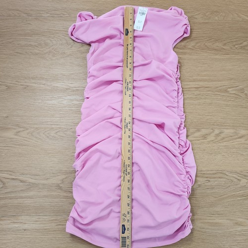 Abercrombie & Fitch Dress Womens Large Tall Ruffle Hem Midi Sleeveless NWT - Picture 6 of 12