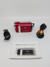 Jazz DVX40 Video Recorder Camera Red LCD Screen SD YouTube Ready