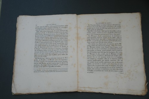 Ornithologie Genève Necker Mémoire sur les oiseaux des environs de Genève 1823 - Photo 2/5
