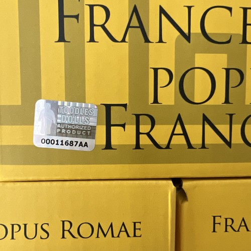 POPE FRANCIS Souvenir Doll BRAND NEW SEALED Jesus Catholic Toy Limited Edition - Bild 11 von 13