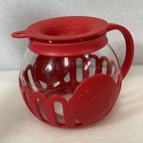 Ecolution Tasty Mini-Pop Microwave Popcorn Maker 1.5qt Red - Picture 3 of 12