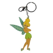 Disney Parks Tinkerbell Keychain 4" Bag Charm Sassy Attitude Ring Lobster Clasp
