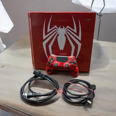 Sony PlayStation 4 Pro PS4 1TB Spider-Man Limited Edition Console Gaming System 