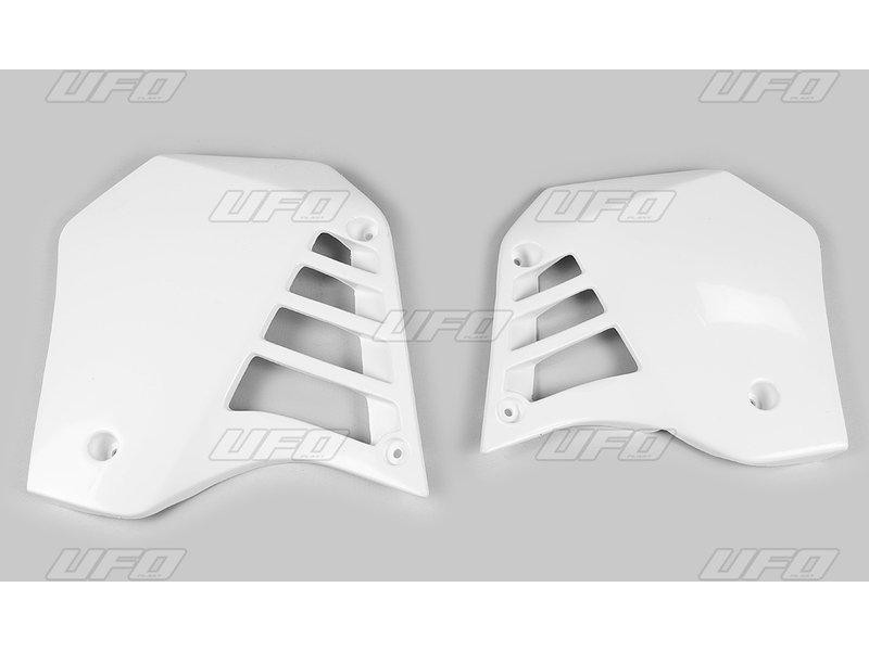 Tank Fairing Cooler Spoiler Radiator Scoops Fits Yamaha YZ 125 87-88 White