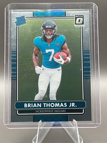 2024 Donruss Optic BRIAN THOMAS (RC) Rated Rookie 2014 Retro Series #12 Jaguars - Picture 3 of 5