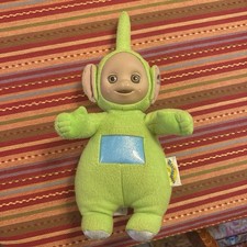 Vintage Green Teletubbies Plush Doll 1990 s