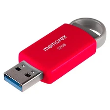 Memorex USB 2.0 32 GB Flash Drive USB 2.0 - Red