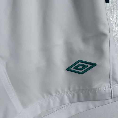 Pantaloncini Futbol Calcio New York Cosmos Umbro - Taglia 152 - Large - Bianco - Nuovi con etichette - Foto 4 di 7
