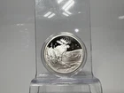 2004 Magic Of Christmas .999 1 Oz Silver Round - Winter Moose - Rare Release