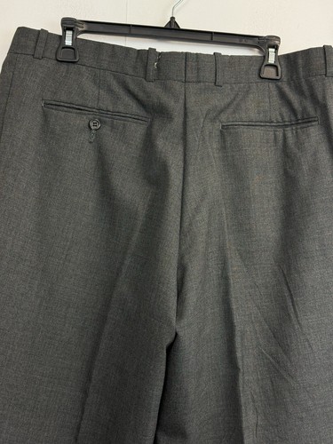 Vintage C&R Clothiers Wolle 2 Teiler Anzug 44 S Sakko Blazer 36X29 Hose Grau - Bild 18 von 21
