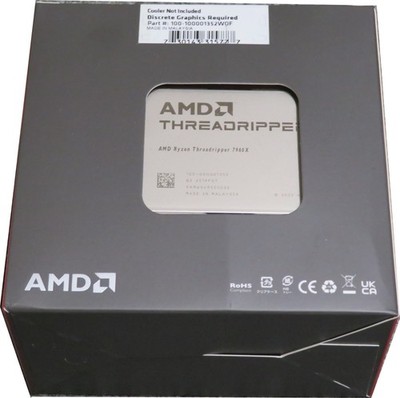 AMD Ryzen Threadripper 7960X Storm Peak 4.2GHz 24-Core sTR5 Boxed Processor